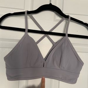 Lululemon Pushing Limits Strappy Sports Bra